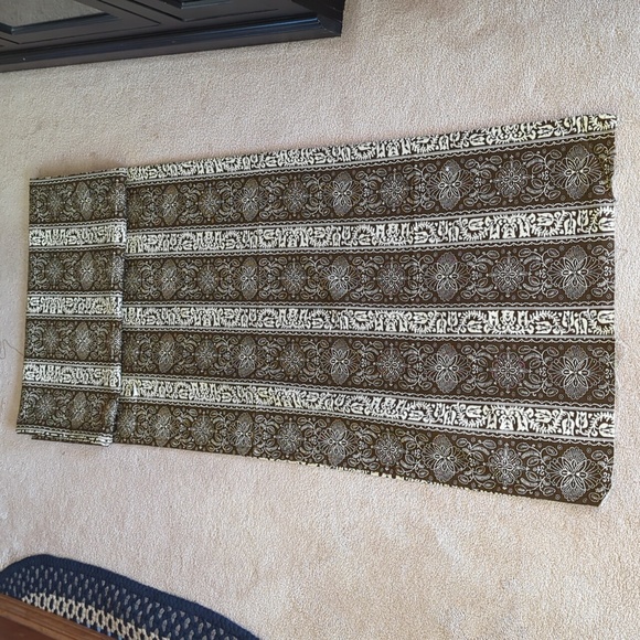 House 'N Home Fabrics & Draperies Vertical Stripes with Pattern Fabric - Picture 11 of 13